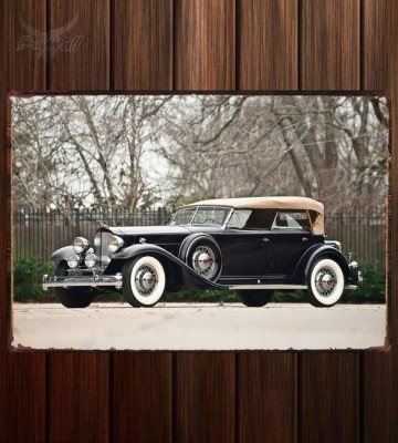 Металлическая табличка Packard Twin Six Sport Phaeton by Dietrich